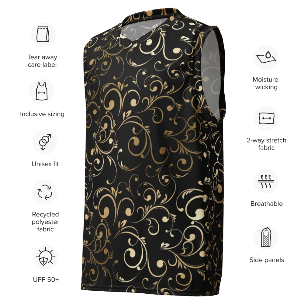 Elegant Activewear Basketball Jersey product image (7)