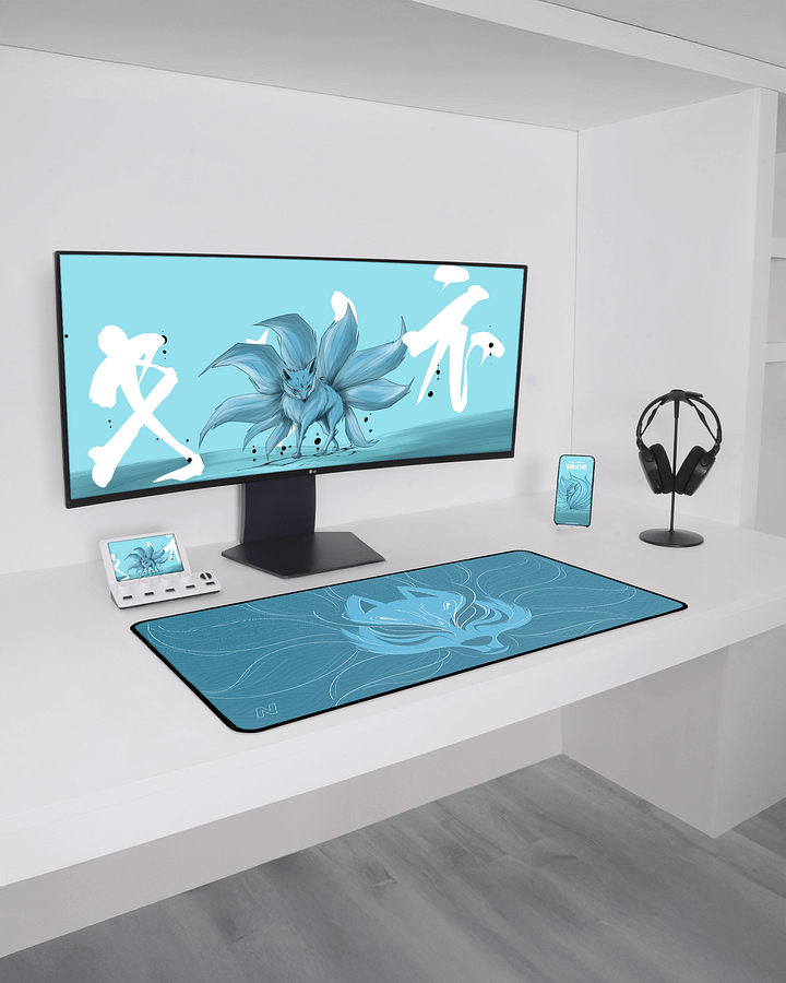 KITSUNE FOX MOUSEPAD WITH WALLPAPERS product image (2)