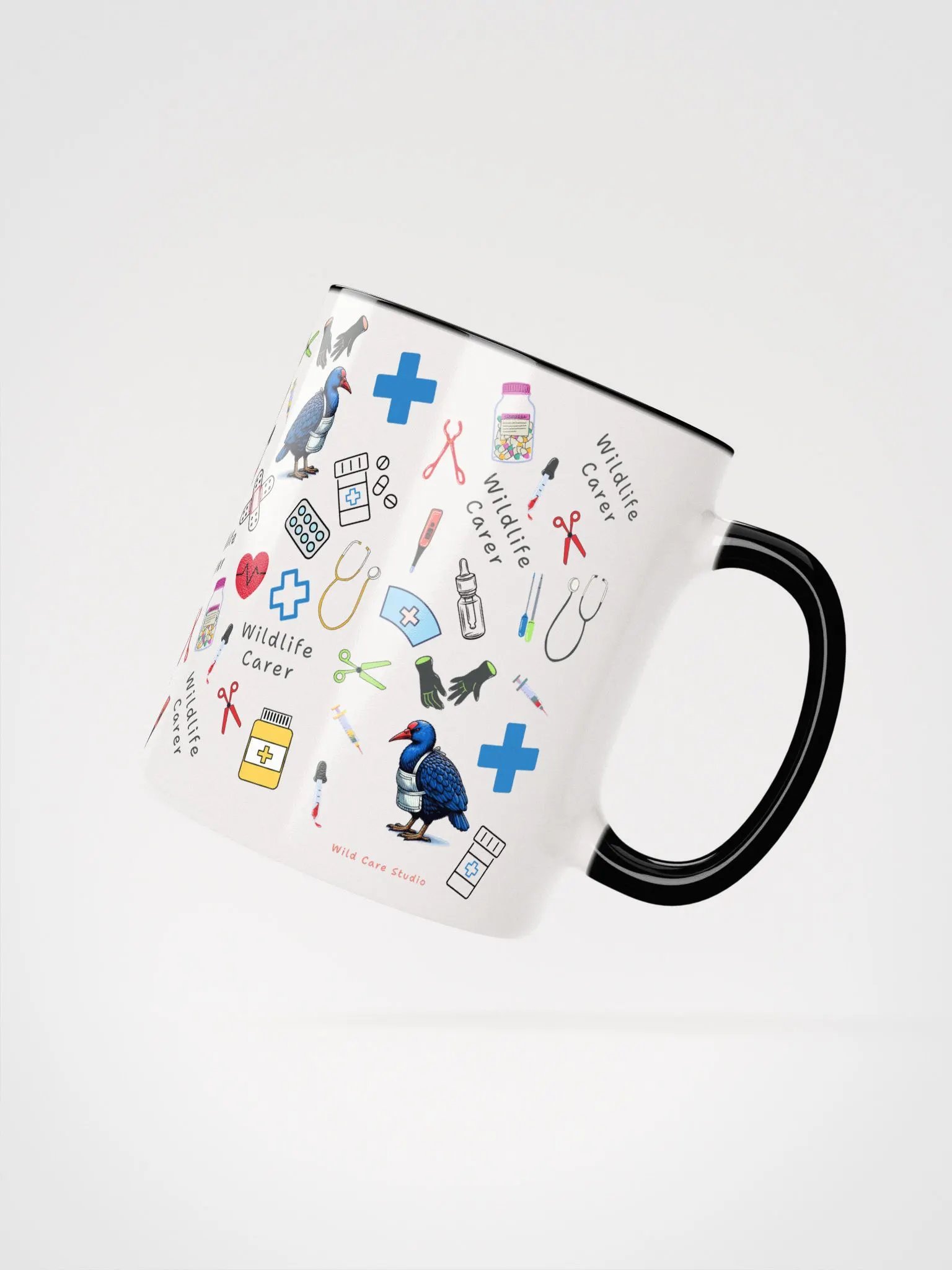 Wildlife Carer Pukeko Ceramic Mug product image (2)