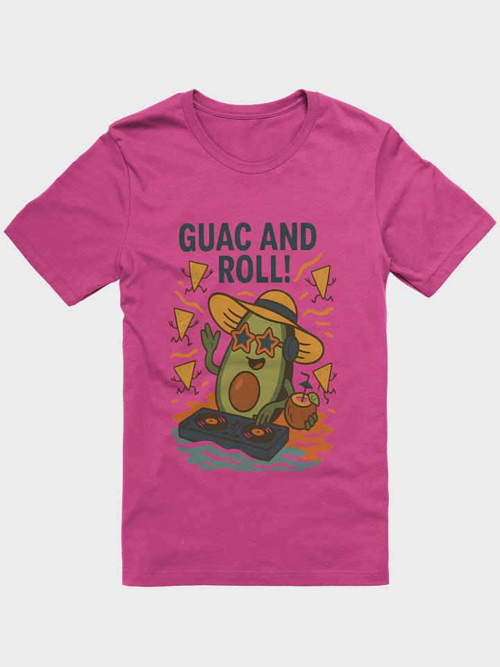 Guac & Roll DJ Avocado T-Shirt product image (1)