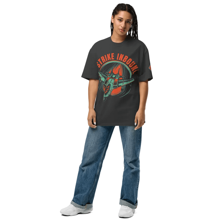 Oversized STRIKE INBOUND Tee product image (5)