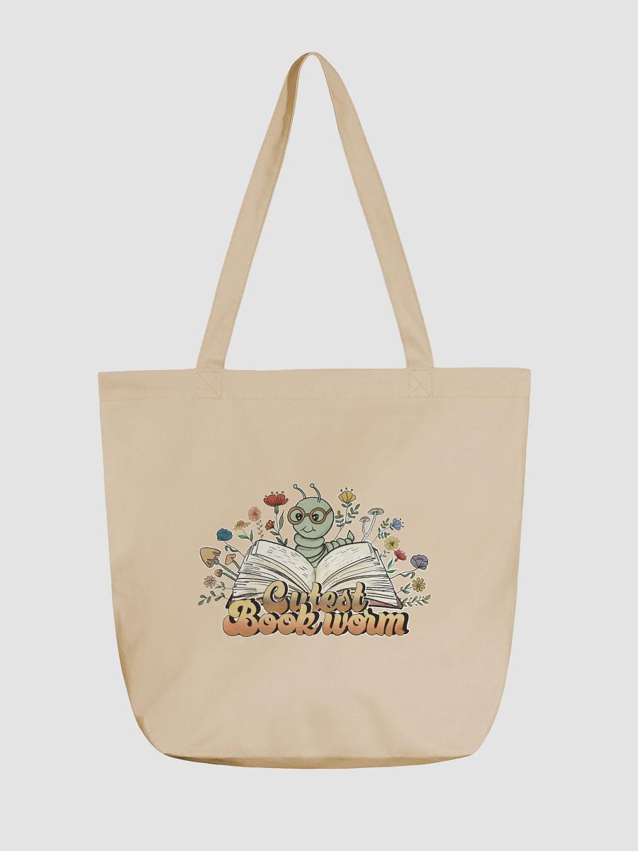 Book Worm Tote Bag product image (3)