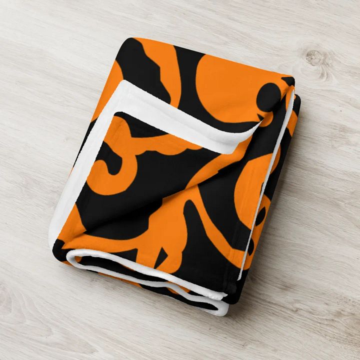 Scary Pumpkins Skull Blanket product image (2)