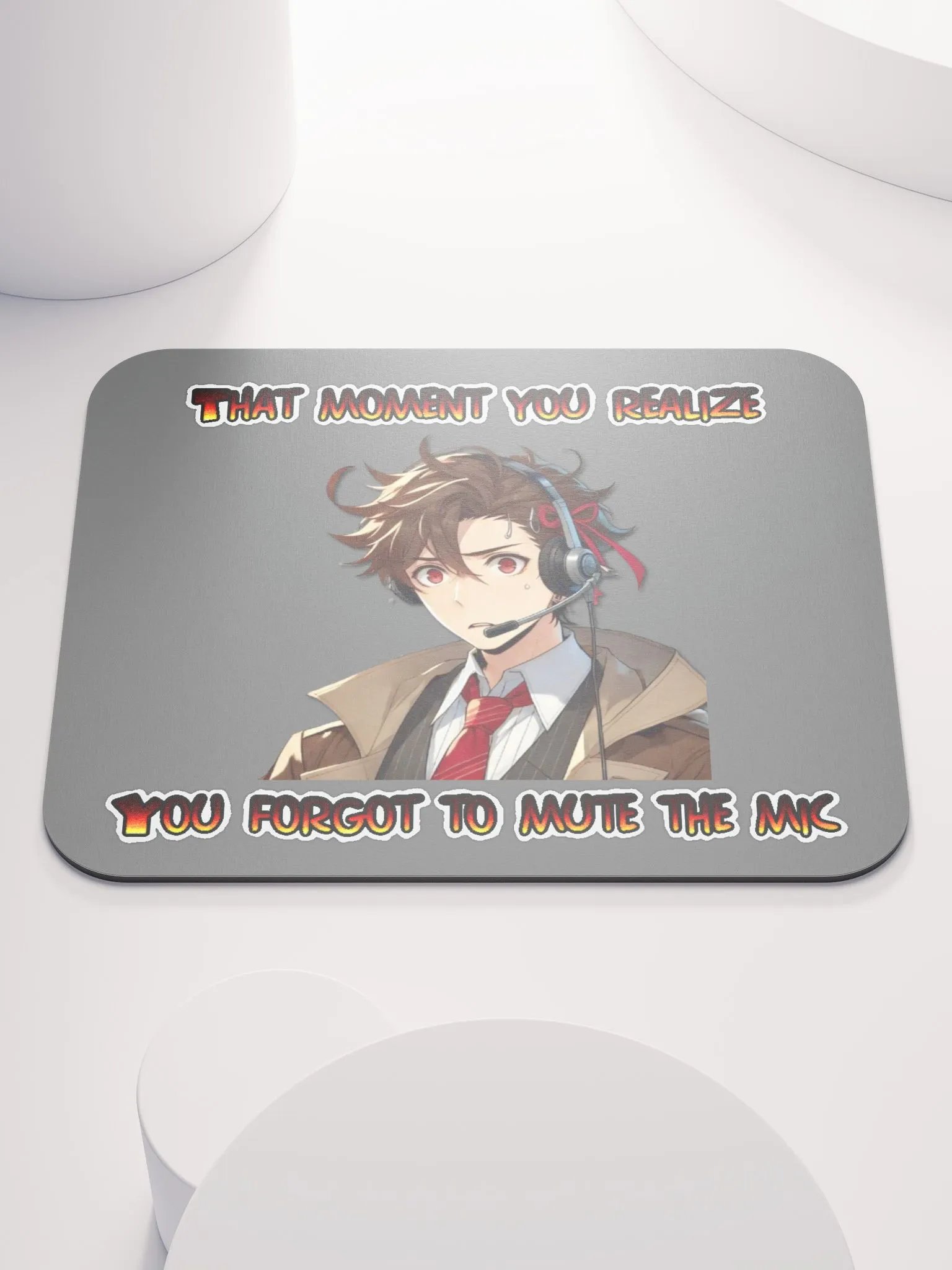 Forgot to Mute Mousepad product image (1)