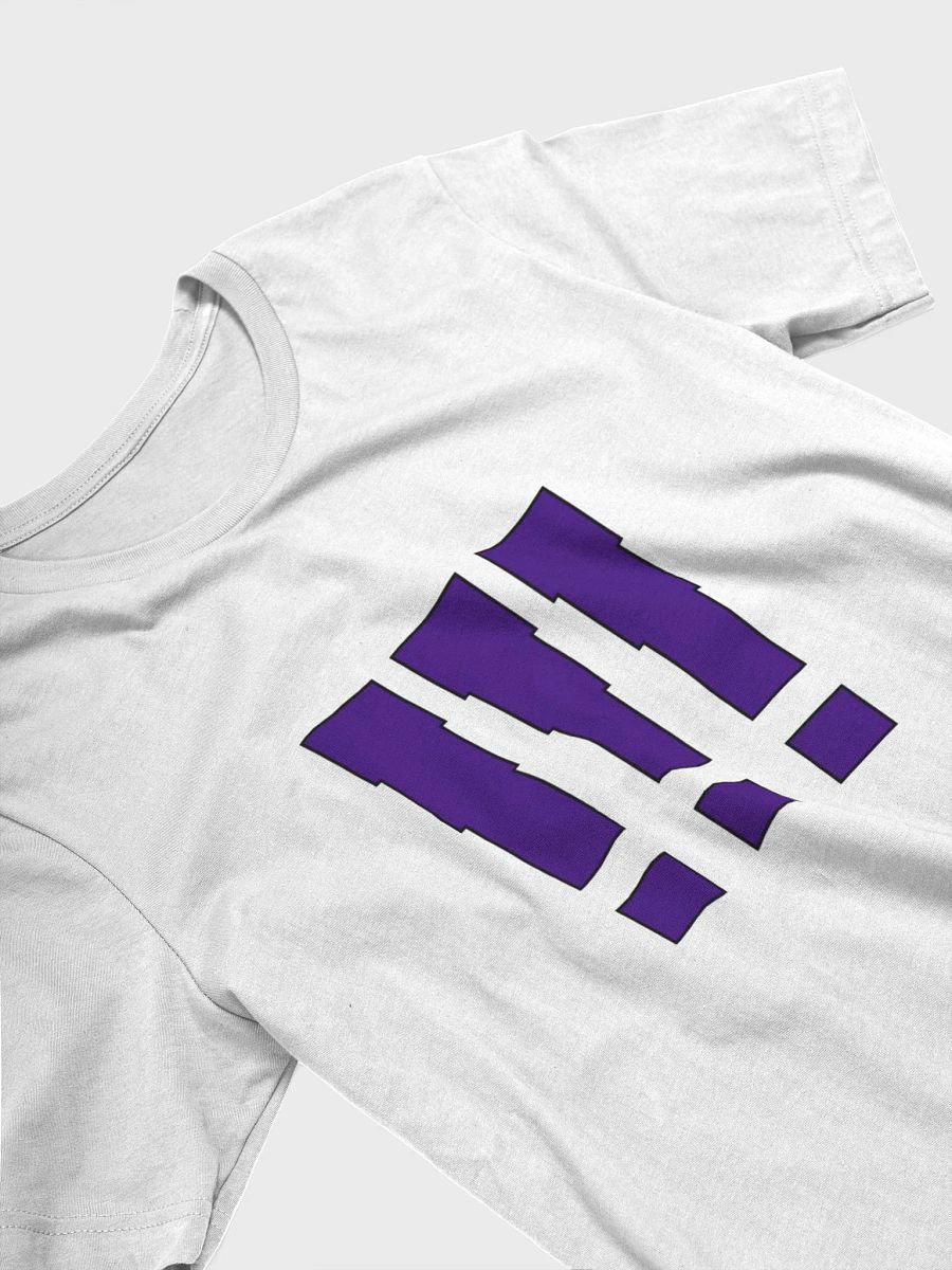 !!! | White/Purple T-Shirt product image (3)
