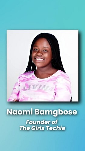⏲️ Tick-tock, can't wait... TODAY is the DEADLINE for changemaker applications!

✨ Meet Naomi Bamgbose, the innovative mind b...