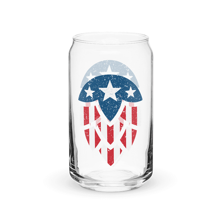 Patriotic Hop Can-Shaped Glass product image (1)