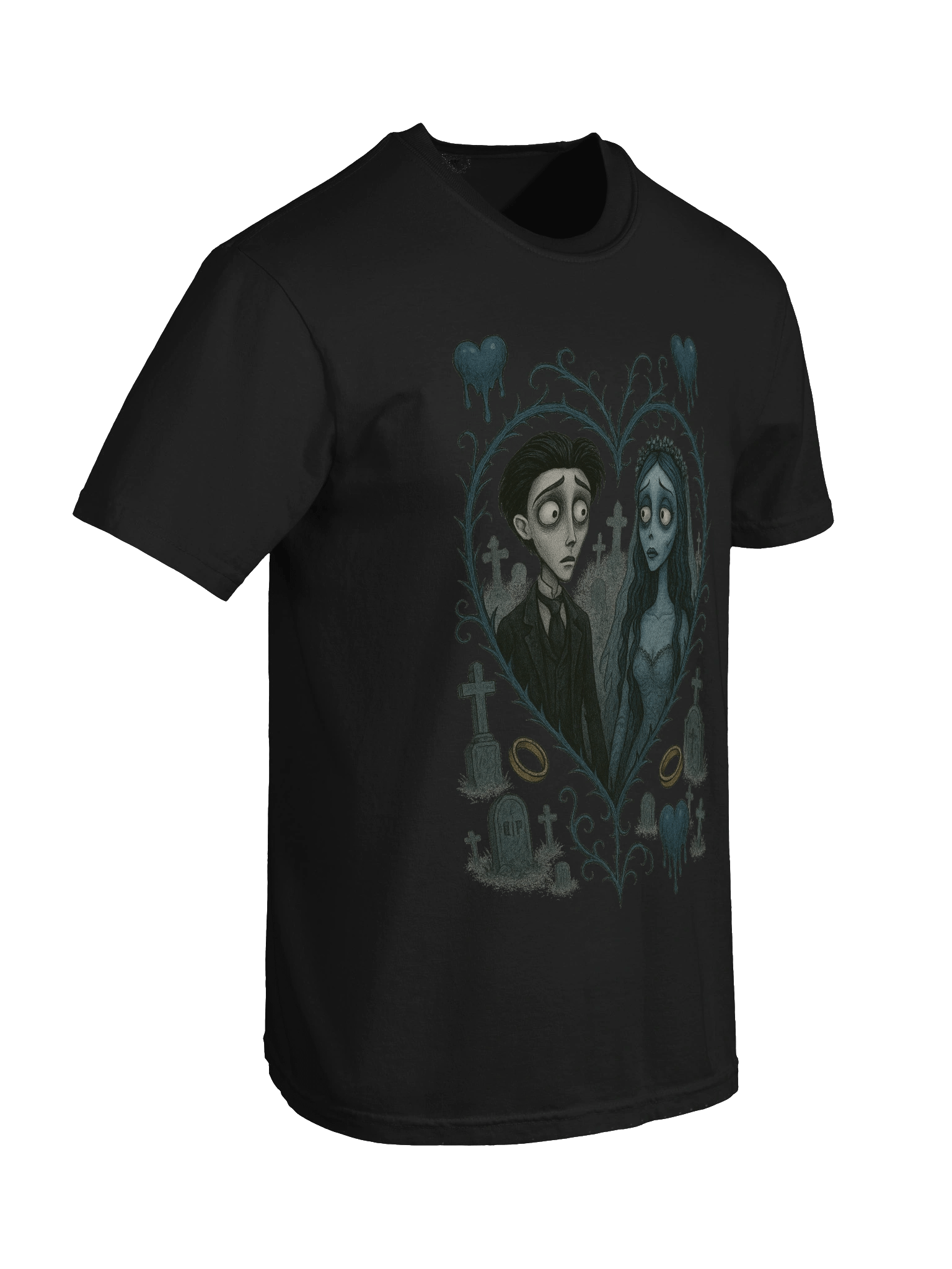 Corpse Bride Tim B Collection Black Tee product image (8)