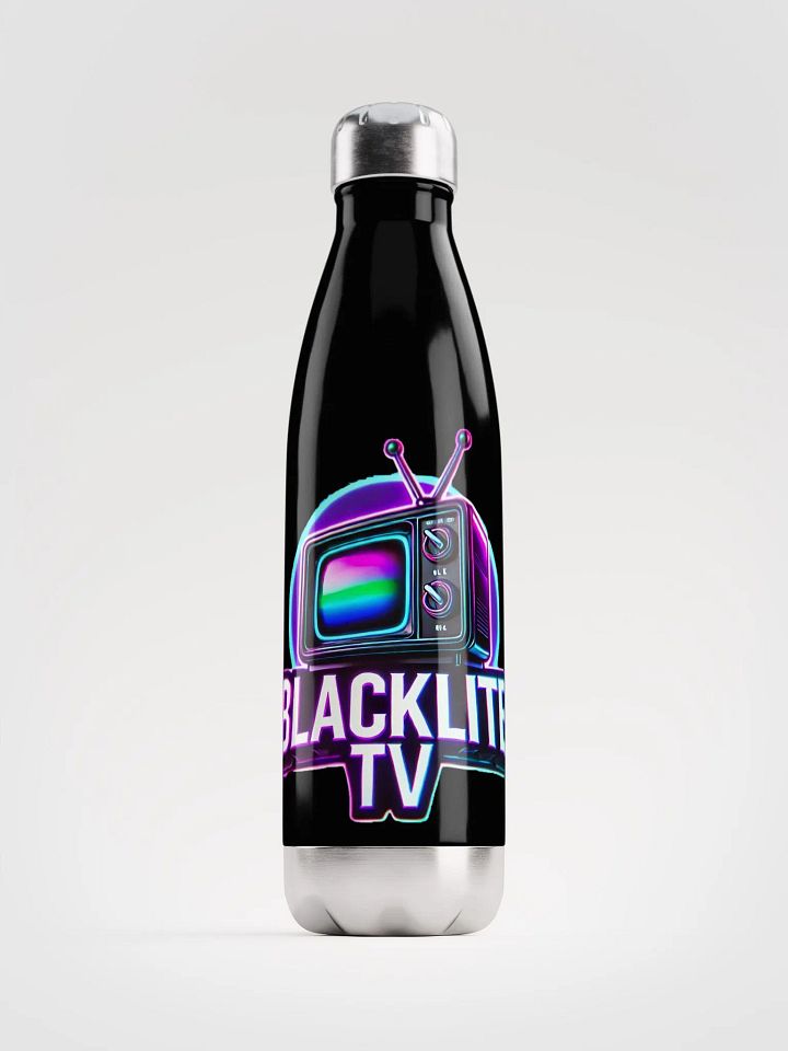 Neon Glow Stainless BlackLite TV Steel Water Bottle product image (1)