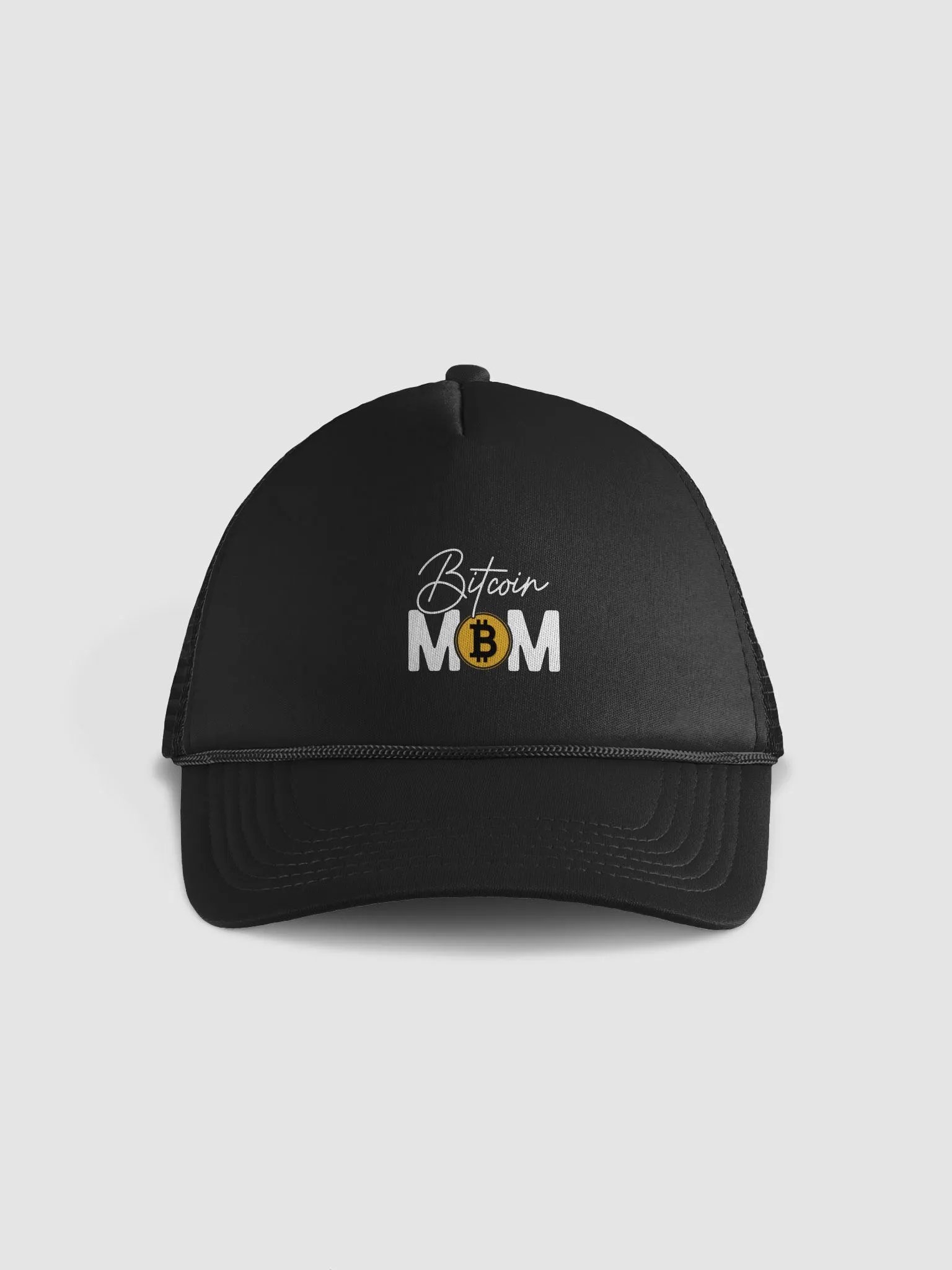 Bitcoin Logo Valucap Foam Trucker Hat product image (2)