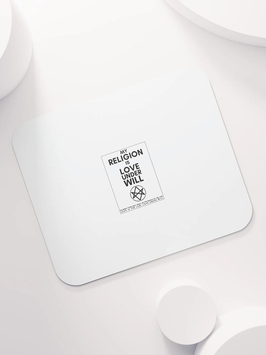 Pad Mouse ”Love under Will” (Aliester Crowley) product image (7)