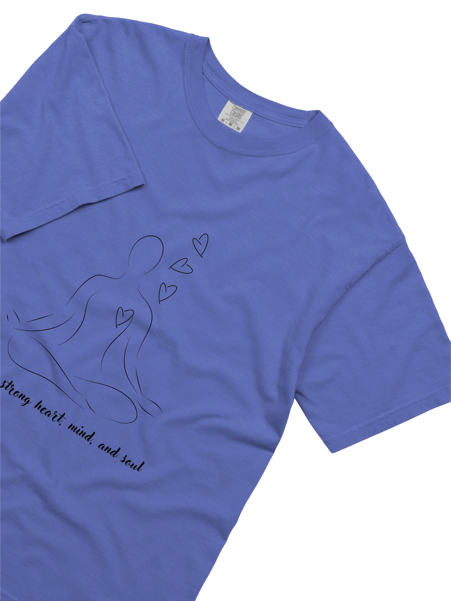 Practice Strong Heart, Mind and Soul Heavyweight Comfort Colors T-Shirt product image (3)