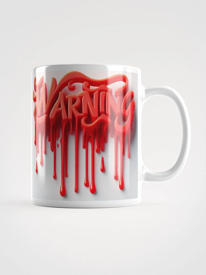 Warning Meltdown #Humorous Glossy Mug - White product image (1)