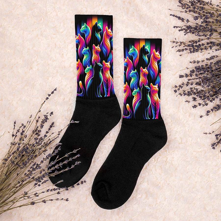 Black Foot Sublimated Socks product image (4)