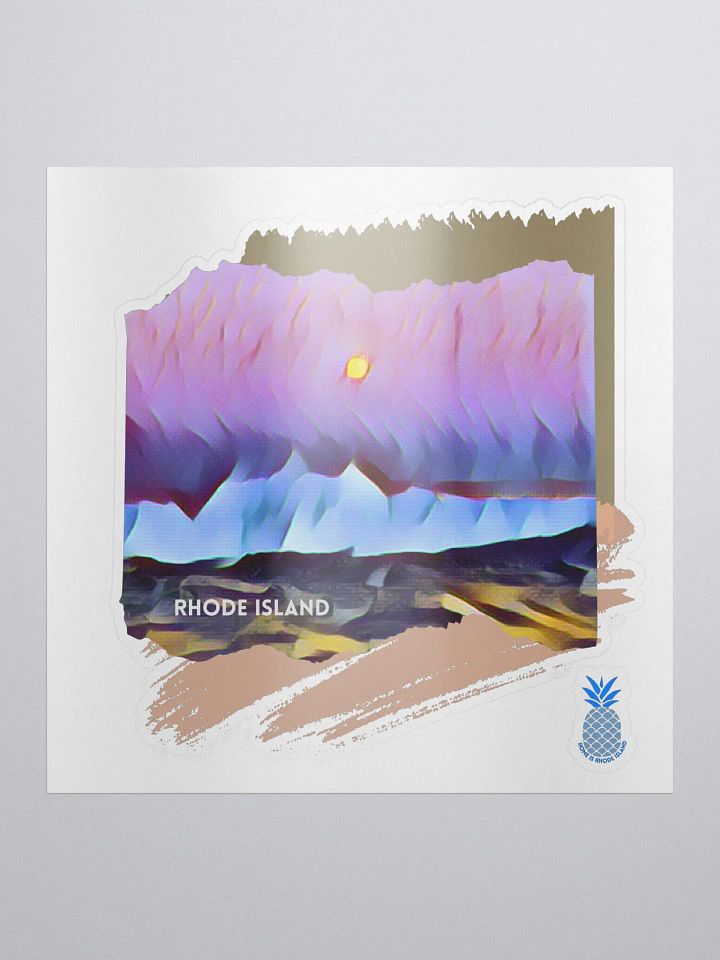 Home is Rhode Island Graphic Sticker product image (1)