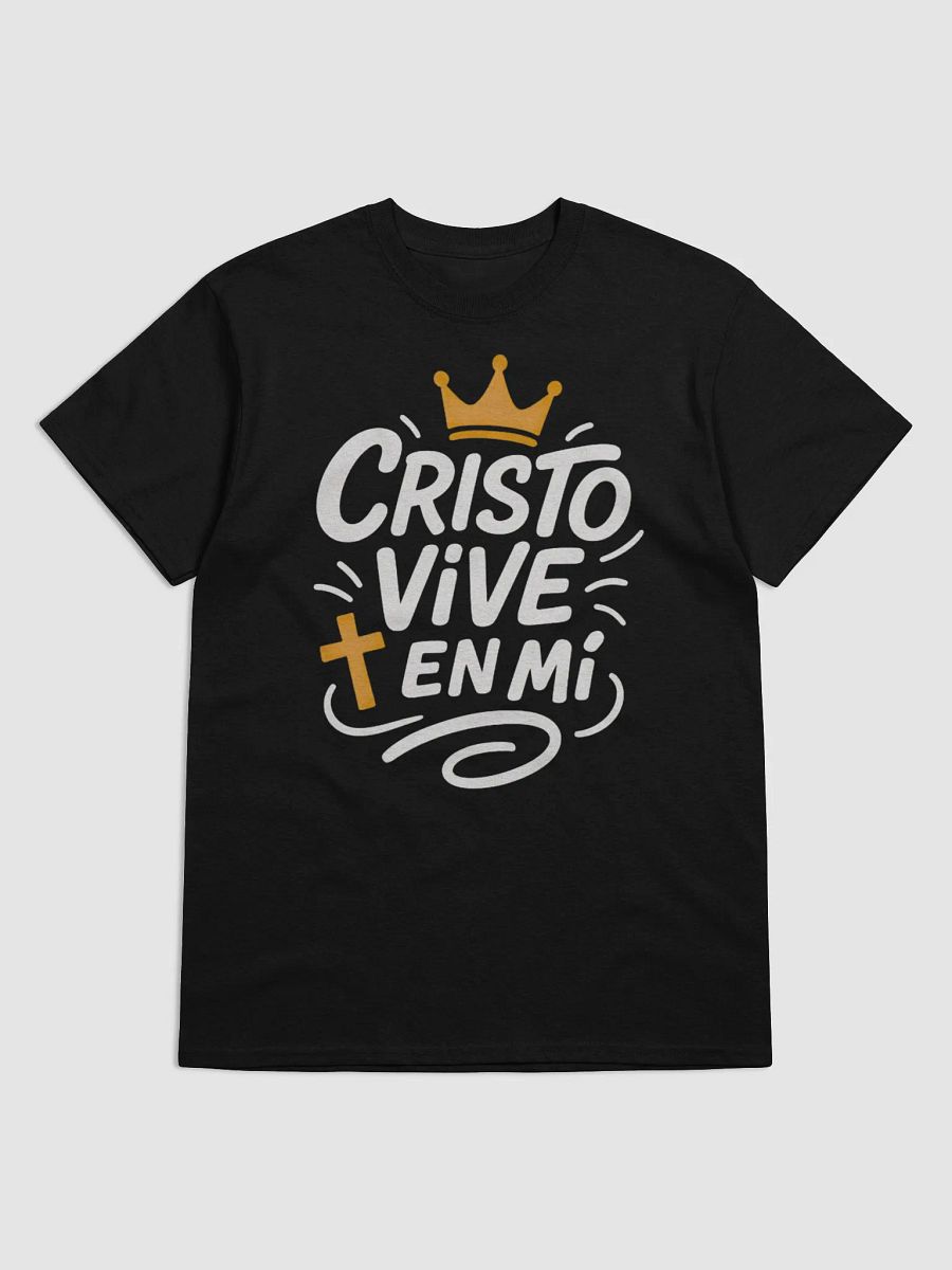 Camiseta Unisex Manga Corta | Cristo vive en mi product image (7)