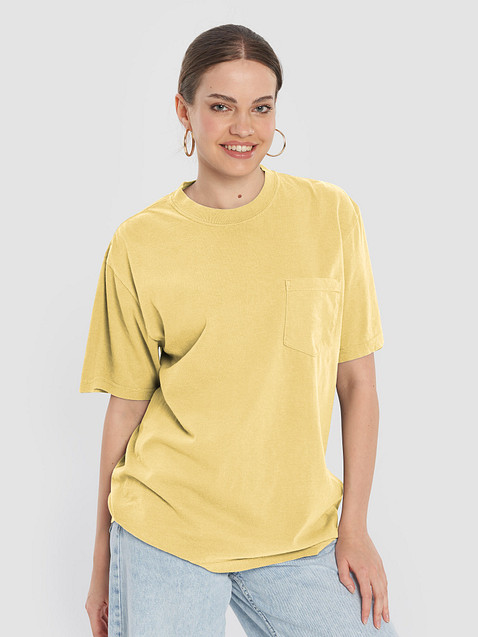 Photo showing Comfort Colors Unisex Garment-Dyed Pocket T-Shirt