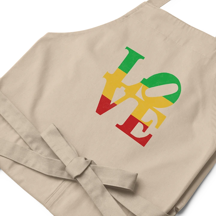 Rasta Love Cotton Twill Natural Apron product image (2)