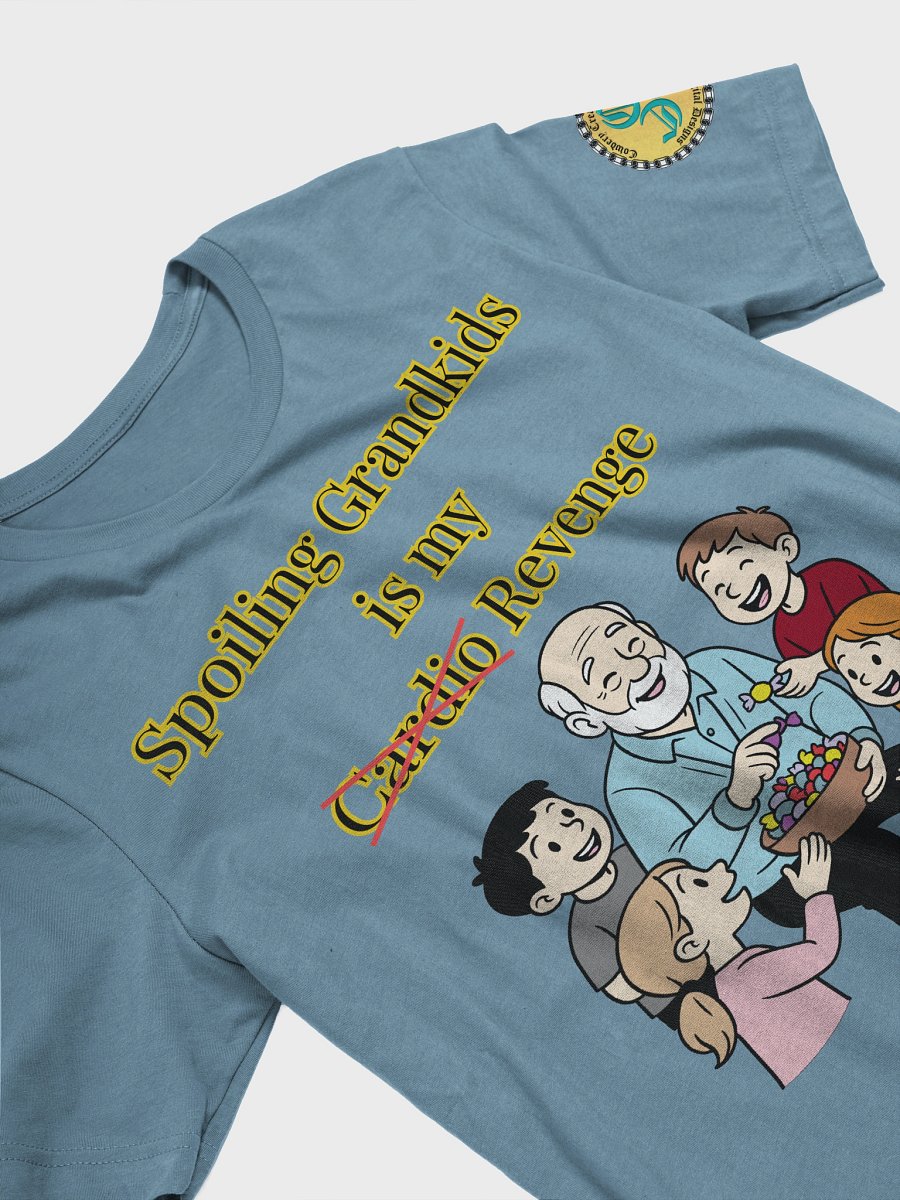 Spoiling Grandkids is my Cardio (Male) Bella+Canvas Supersoft T-Shirt Colors (3) product image (3)