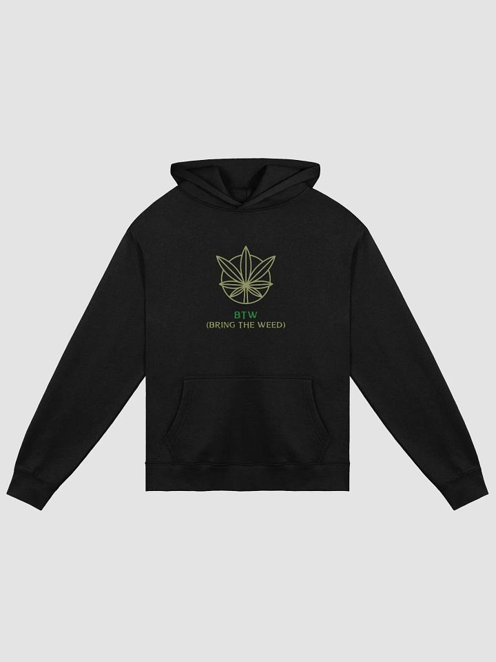 BTW Cannabis Leaf Circle Hoodie product image (2)