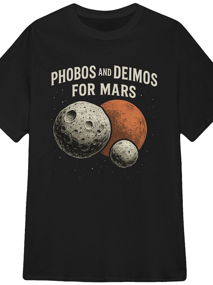 Phobos and Deimos For Mars Shirt product image (1)