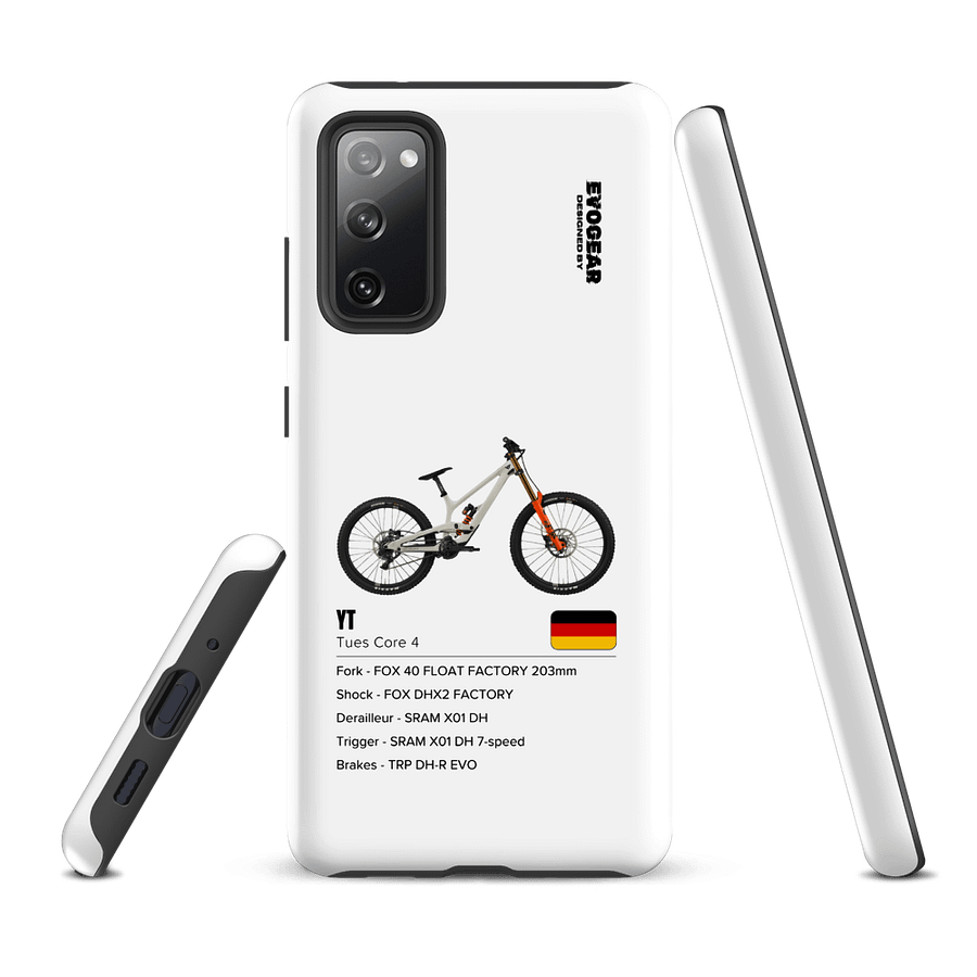 White YT Tues Core 4 Samsung Case product image (2)