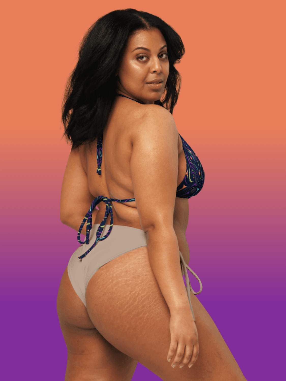 Birds in Motion String Bikini Top product image (2)