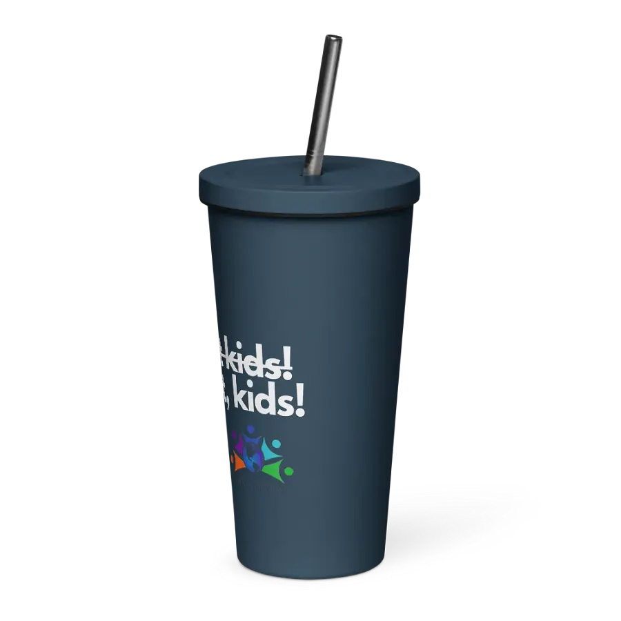 Commas Save Lives - tumbler w/straw product image (3)