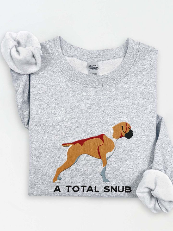 A Total Snub Sweatshirt (Embroidered) of a Boxer product image (1)