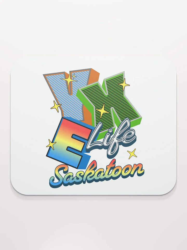 YXE Life Saskatoon Vibrant Mouse Pad product image (1)
