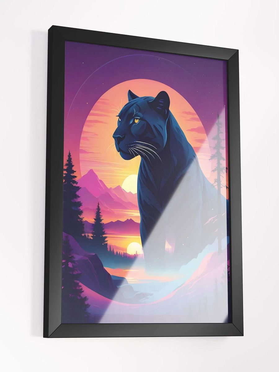 Cougar Panther Sunset Framed Poster product image (4)