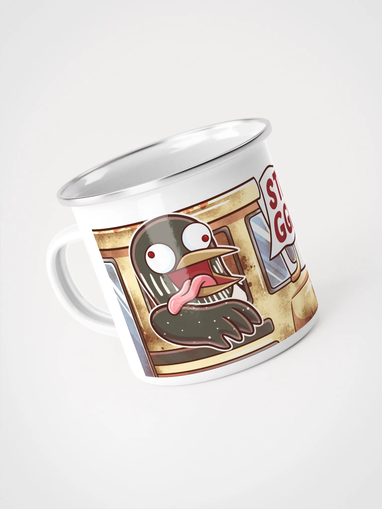 Enamel Struggle Mug product image (1)