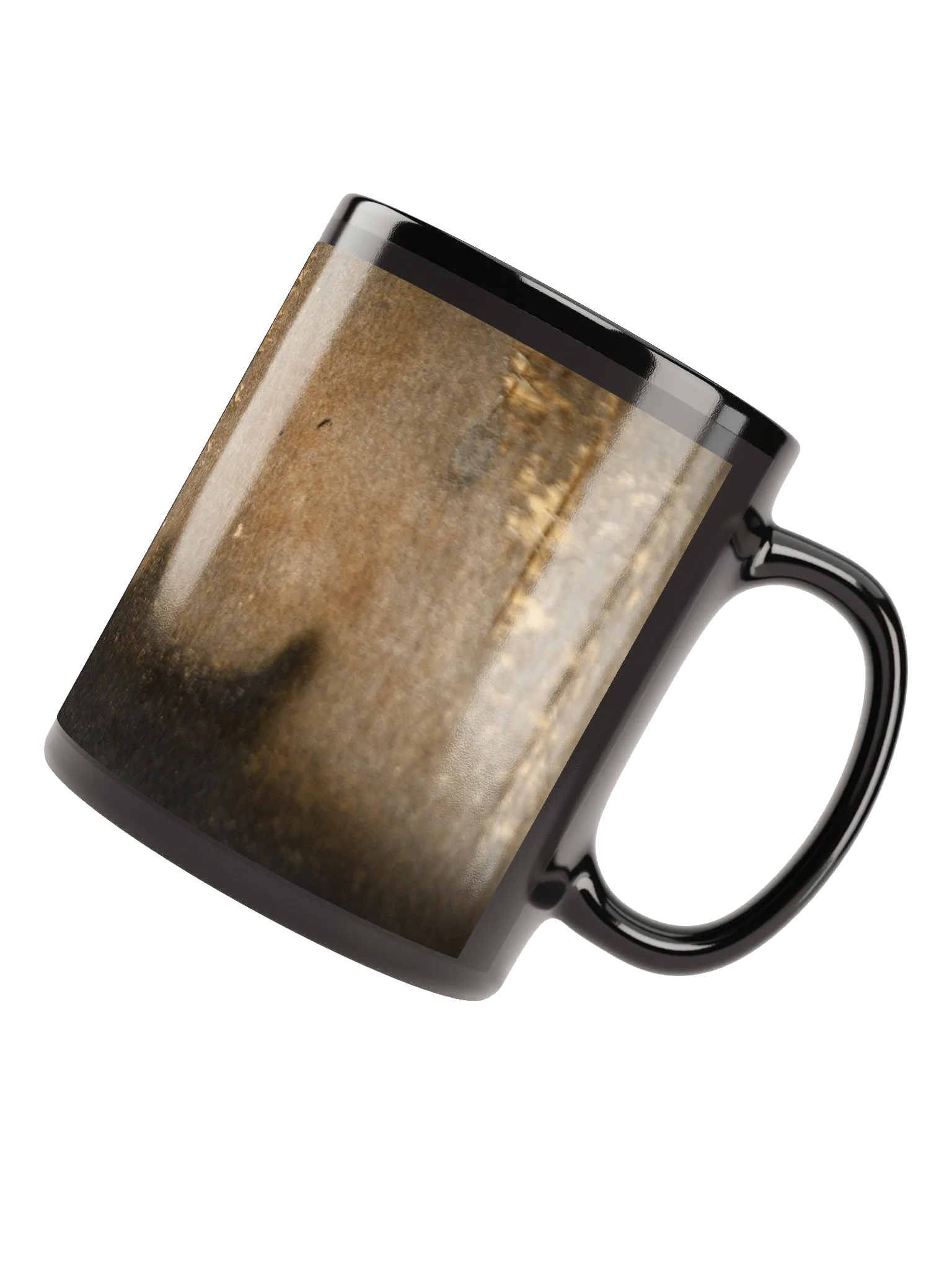 Keramiktasse schwarz - Graffiti-boat product image (4)