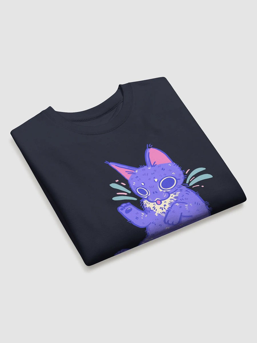 Harvey the Service Kitten Sweatshirt – Kit’s Cats x Smudge Pudge product image (3)