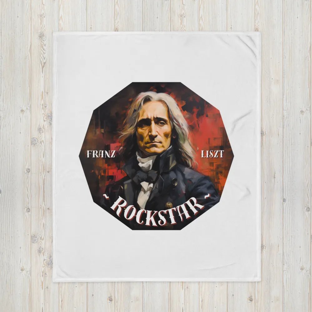 Franz Liszt - Rockstar | Blanket product image (4)