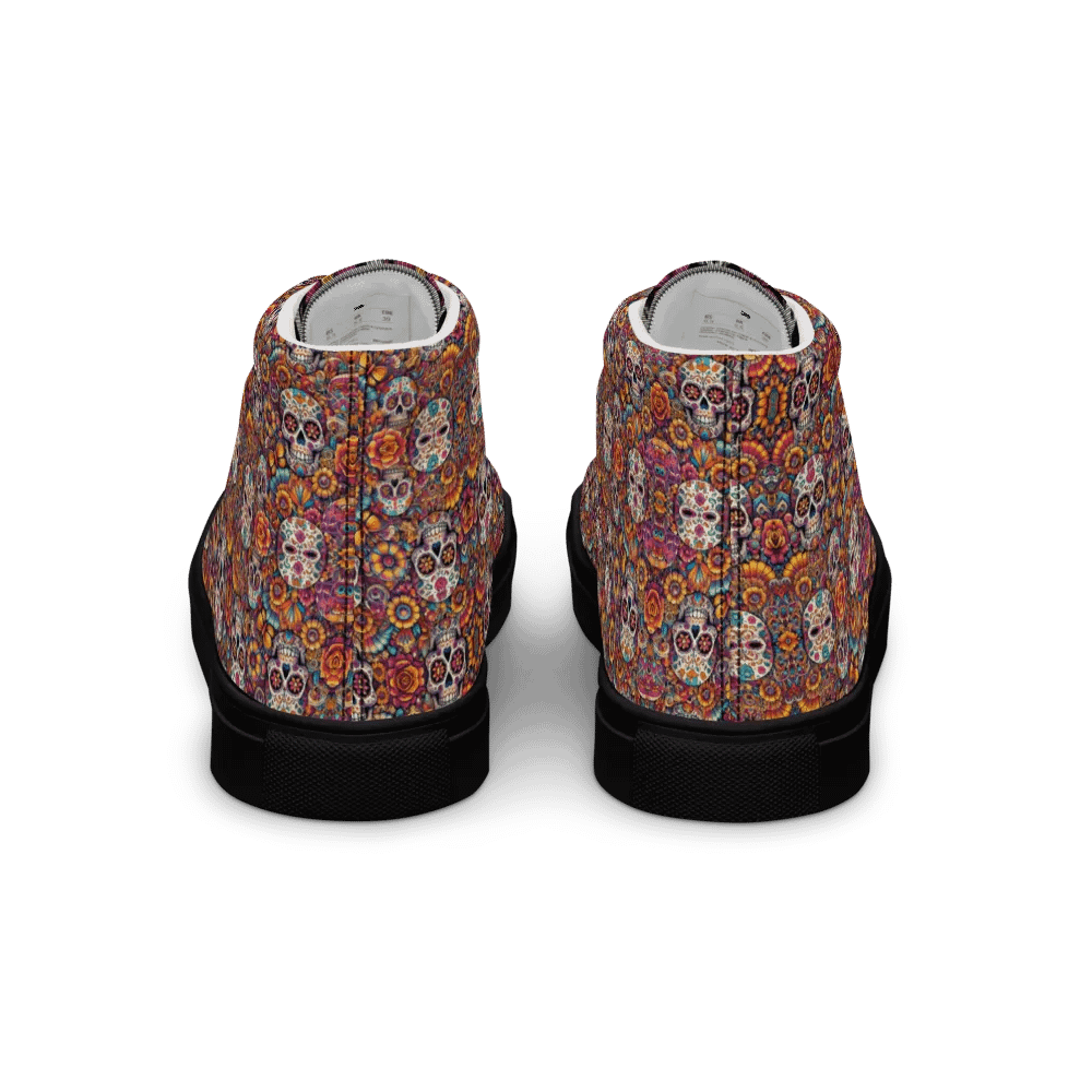Mexican Skull symphony High Tops product image (5)