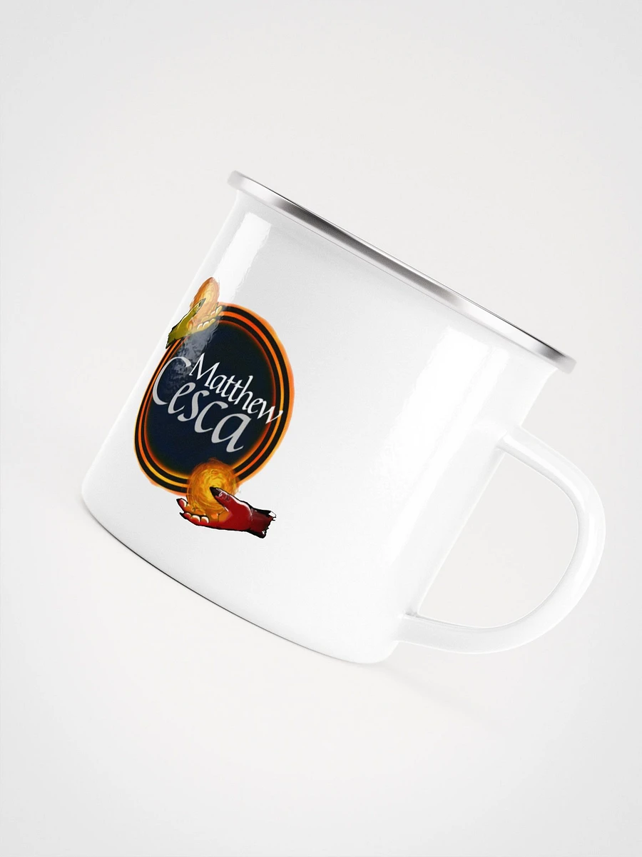 Matthew Cesca Author Logo Enamel Mug product image (4)