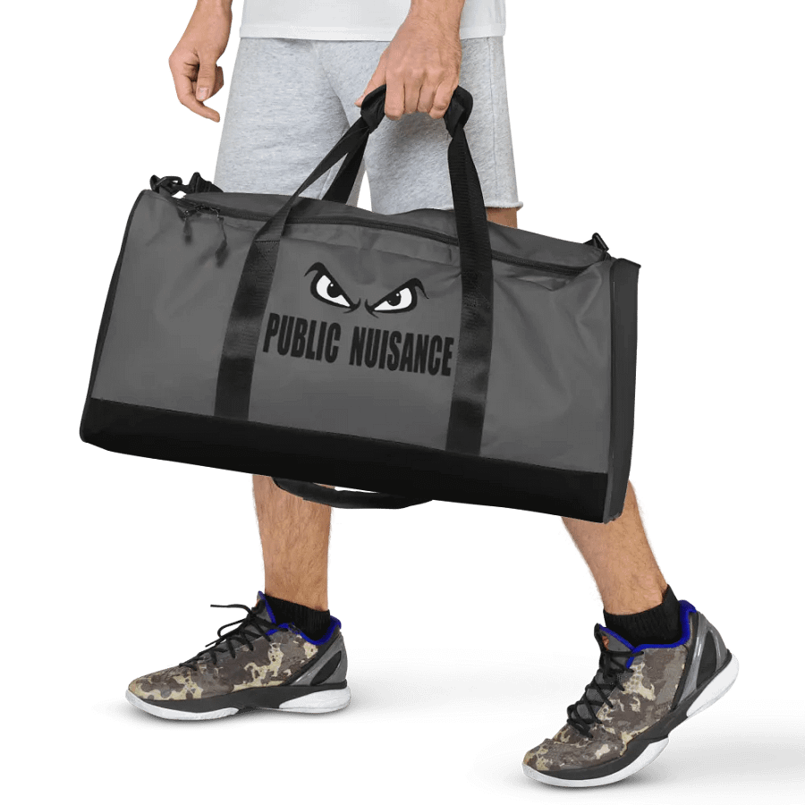 Public Nuisance: Gray Duffle Bag product image (7)