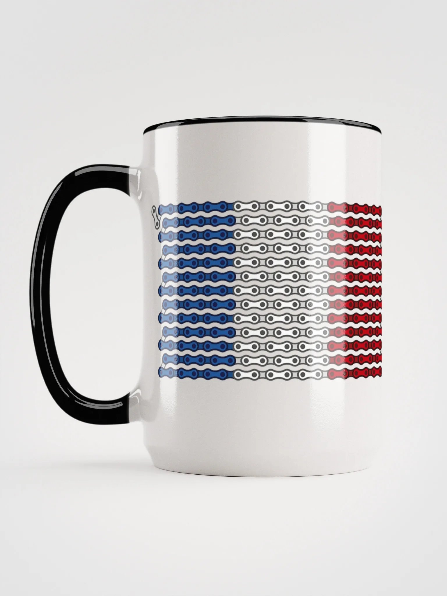 France Bike Chain Flag Coffee Mug product image (3)