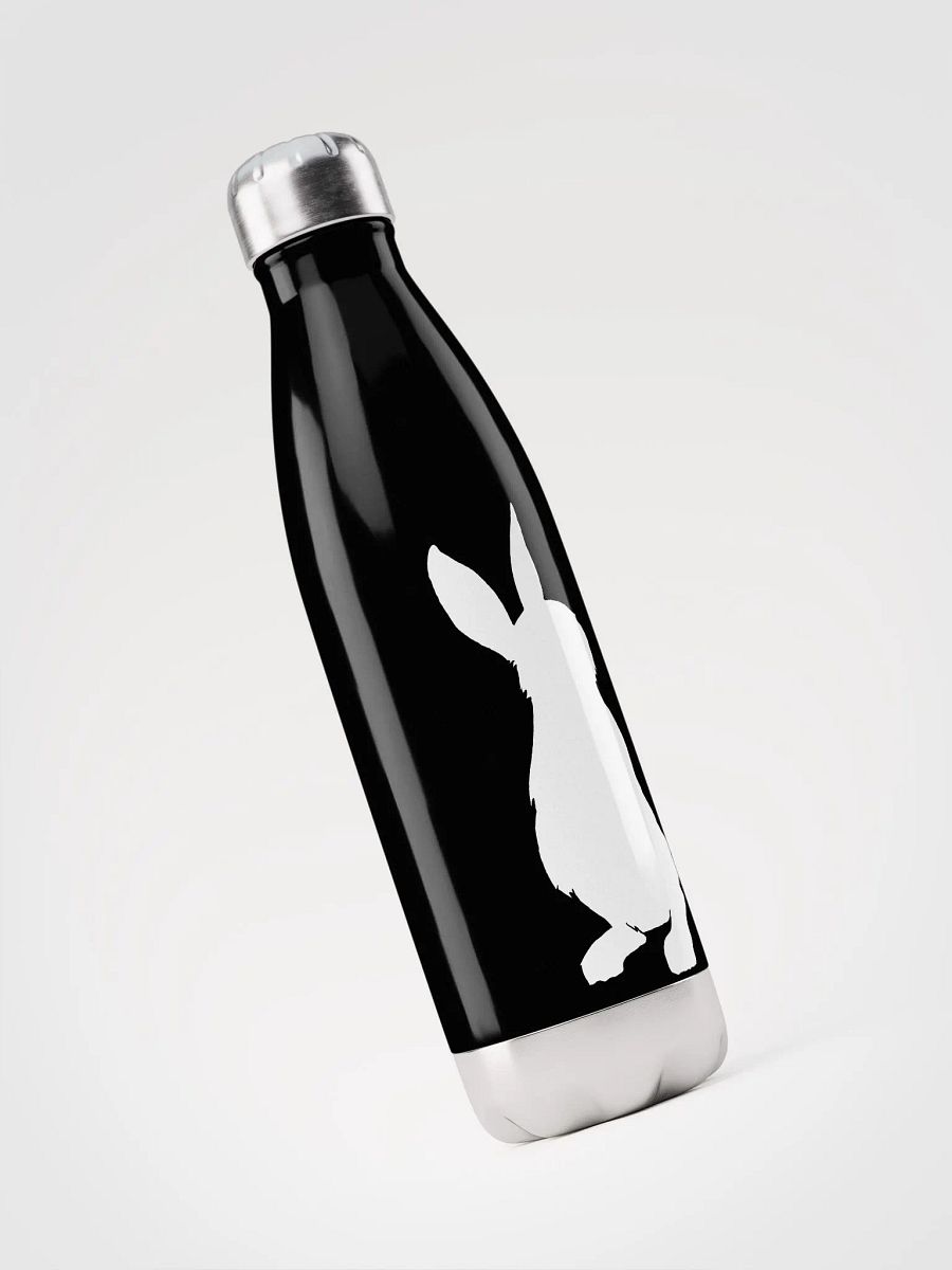 Stainless Steel Water Bottle - HARE 0002 - WHITE product image (3)