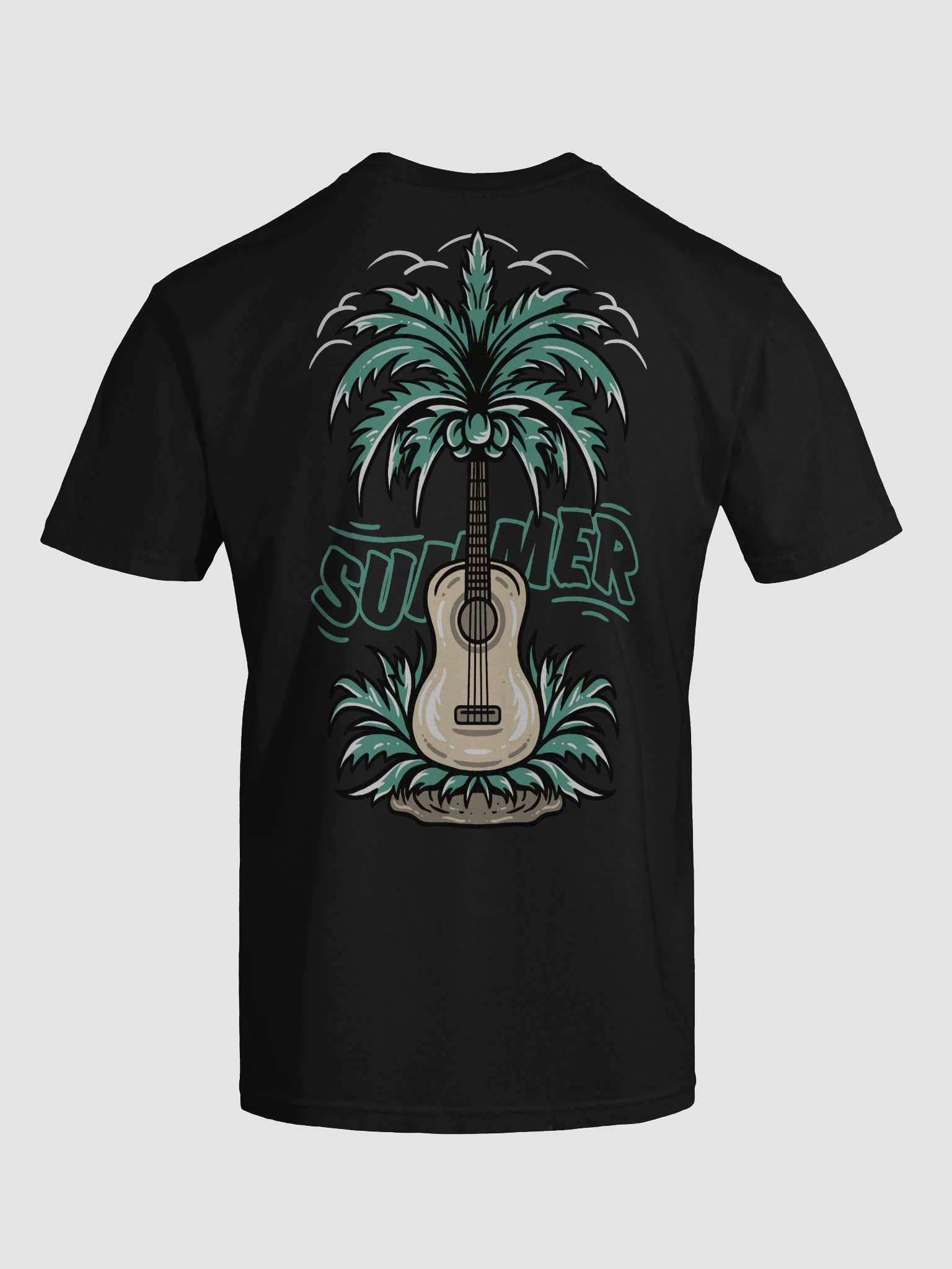 Tropical Guitar Summer Vibes T-Shirt product image (73)