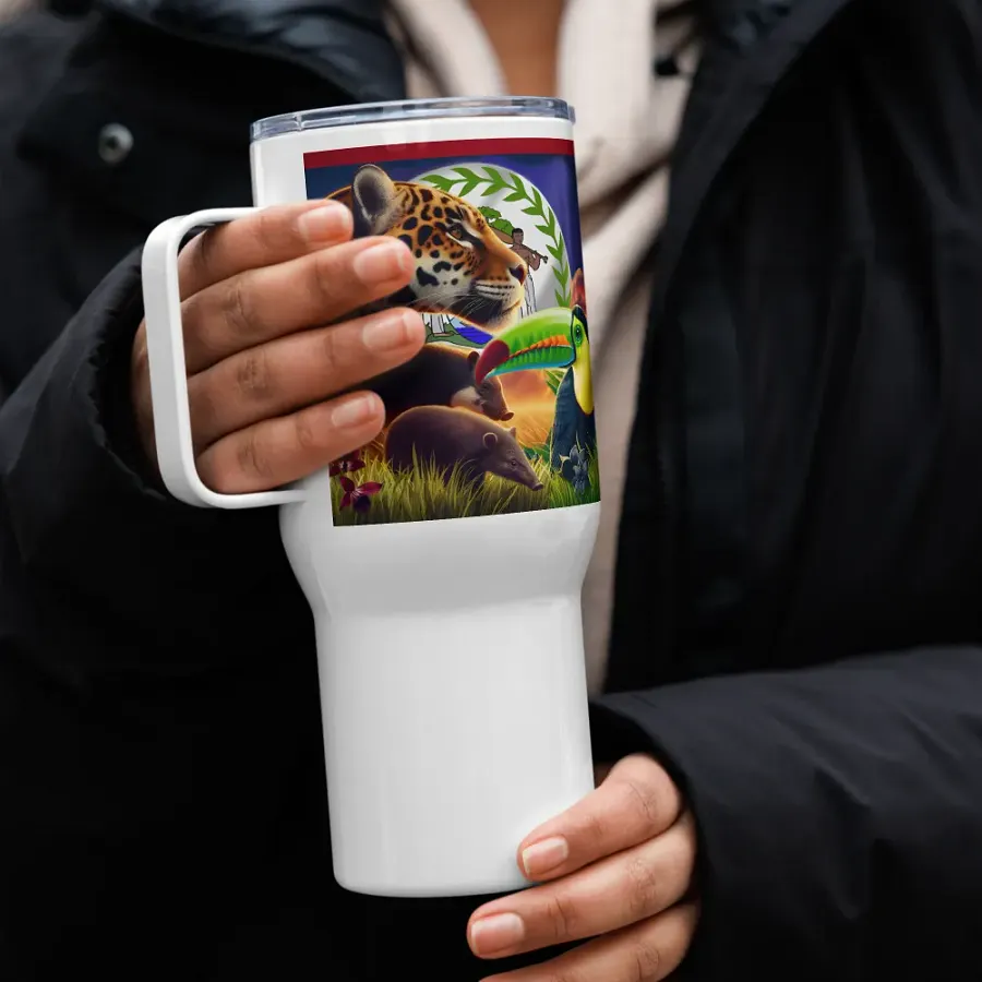 Beauty of Belize (Fun Edition) Travel Mug product image (2)