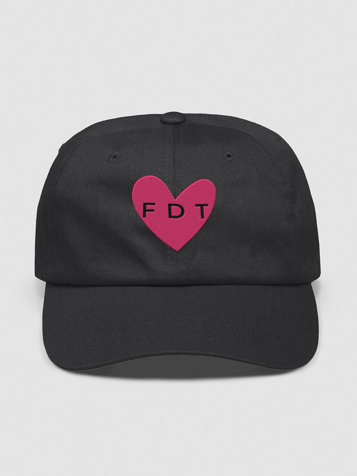 FDT Pink Heart Hat. product image (1)