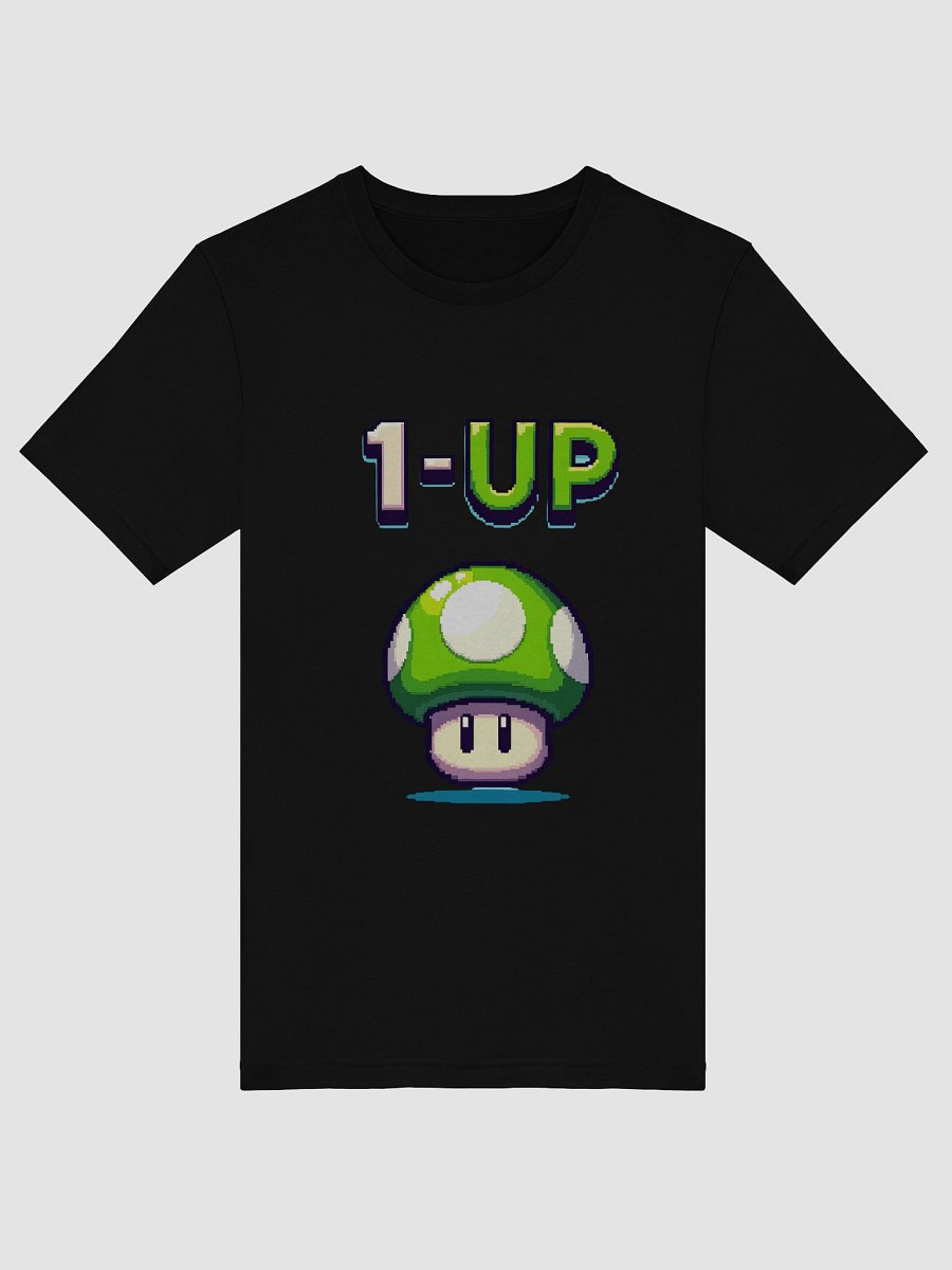 1-UP Mushroom Retro T-Shirt product image (10)