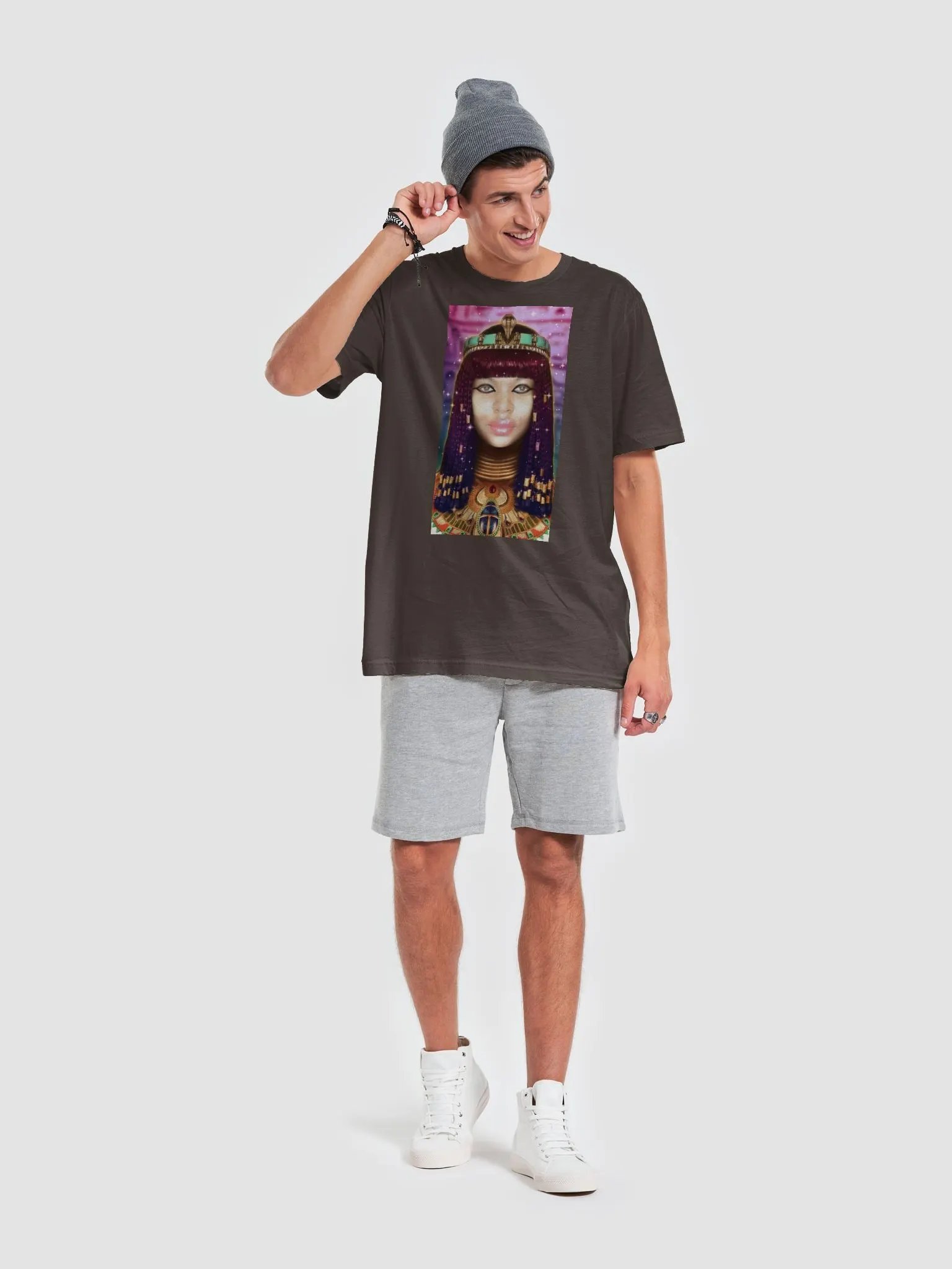 Queen Cole Collection Cleopatra Tee- Brown product image (6)