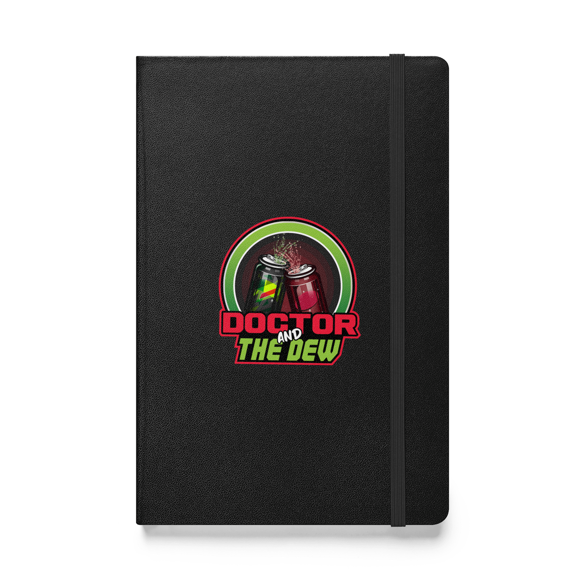 🖤 Doctor and The Dew – Official Black Hardcover Notebook 🖤 product image (1)