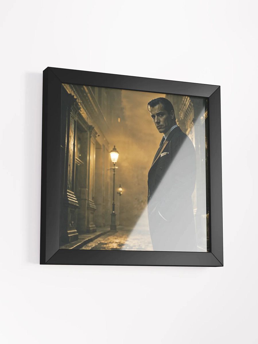 Fogbound Gentleman Framed Print product image (28)