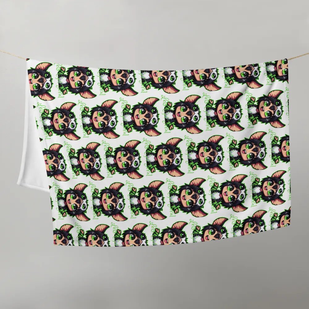 lets get feral throw blanket product image (9)