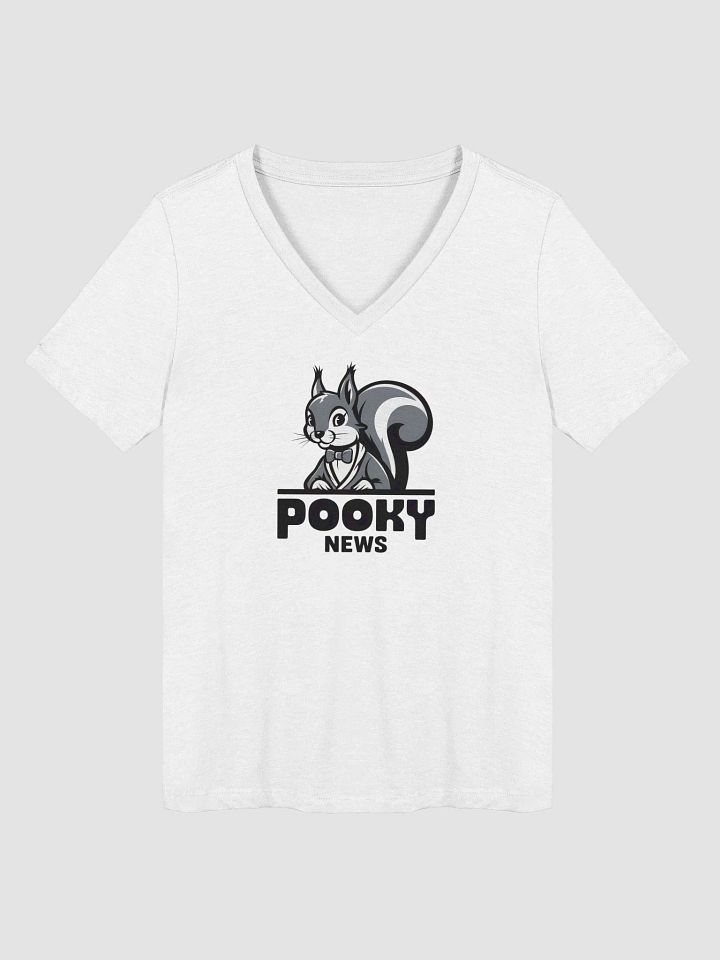 Pooky's Dapper Squirrel V-Neck Tee product image (1)