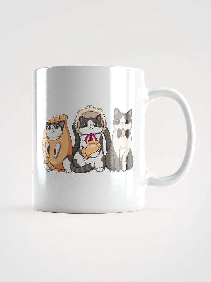 Pierogi Kitties White Glossy Mug product image (1)